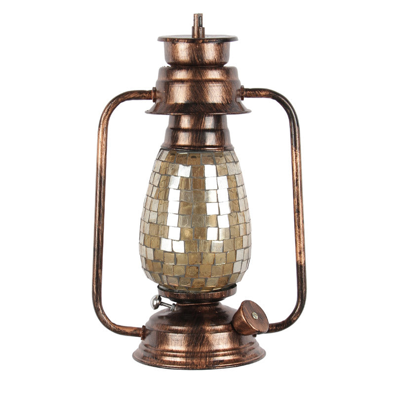 Buy Avina Mosaic Lantern Wall Lamp - Copper Wall Lamp from Vaaree