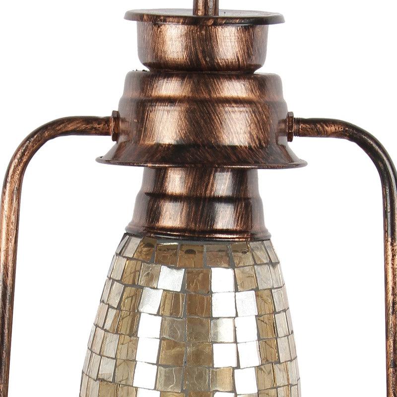 Buy Avina Mosaic Lantern Wall Lamp - Copper Wall Lamp from Vaaree