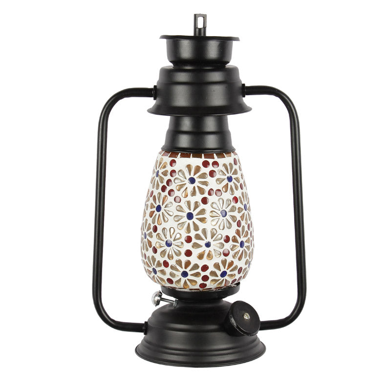 Buy Admya Mosaic Lantern Wall Lamp - Black Wall Lamp from Vaaree