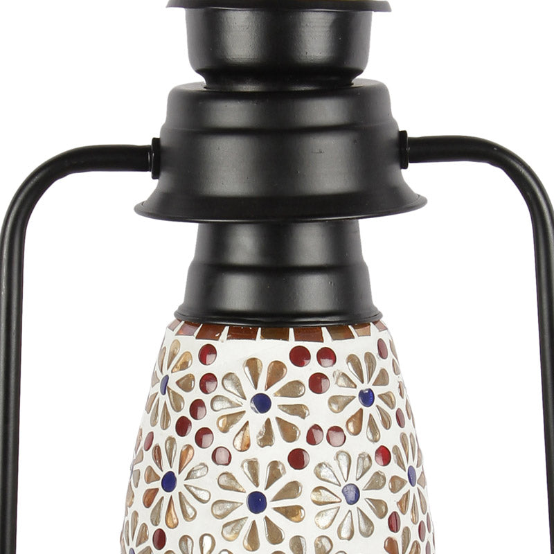 Buy Admya Mosaic Lantern Wall Lamp - Black Wall Lamp from Vaaree