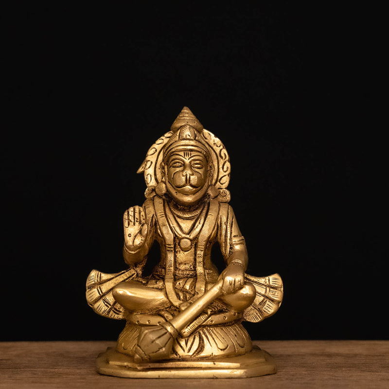 Buy Bajrangbali Brass Idol Idols & Sets from Vaaree