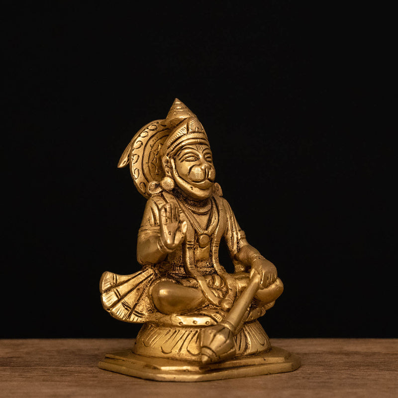 Buy Bajrangbali Brass Idol Idols & Sets from Vaaree