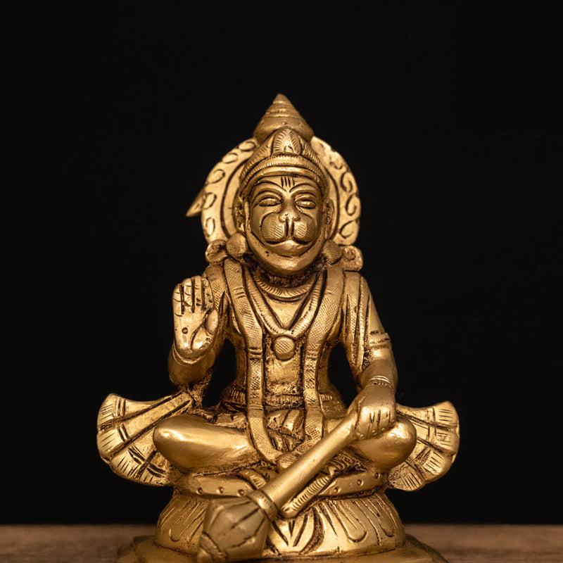 Buy Bajrangbali Brass Idol Idols & Sets from Vaaree