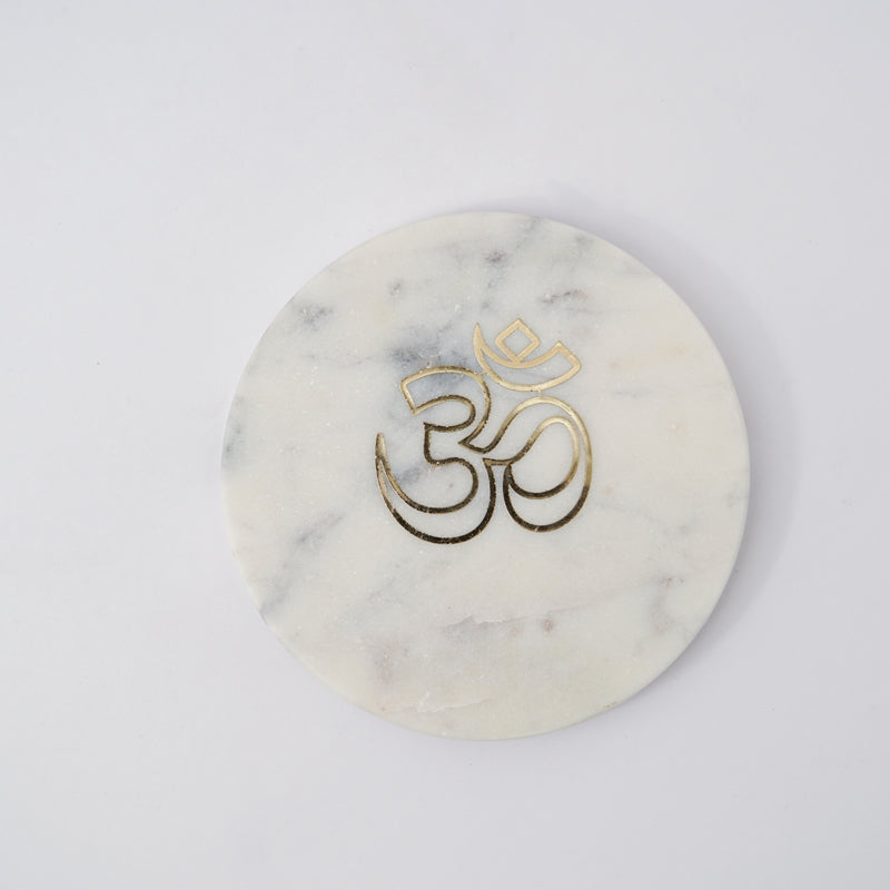 Buy Om Marble Spiritual Religious Accent Festive Accents from Vaaree