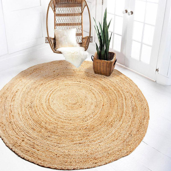 Ixona Jute Round Rug