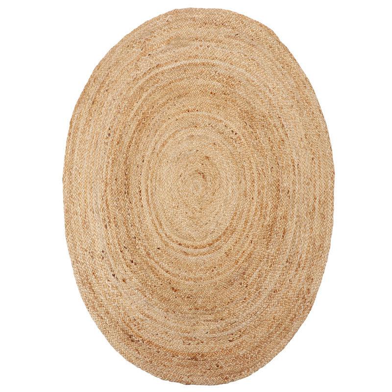 Buy Ixona Jute Round Rug Rugs from Vaaree