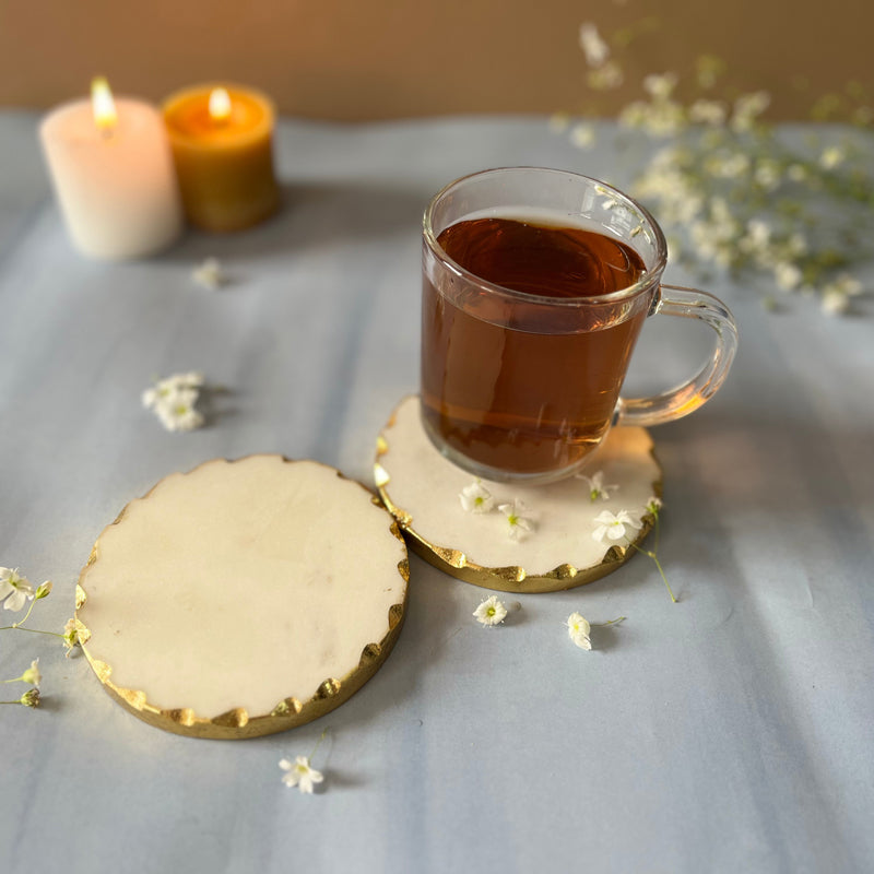 Coaster - Holden Handcrafted Marble Coaster - Set Of Two