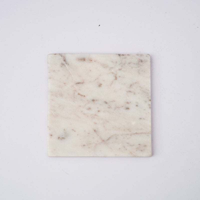 Coaster - Bruna Square Marble Coaster - Set Of Two