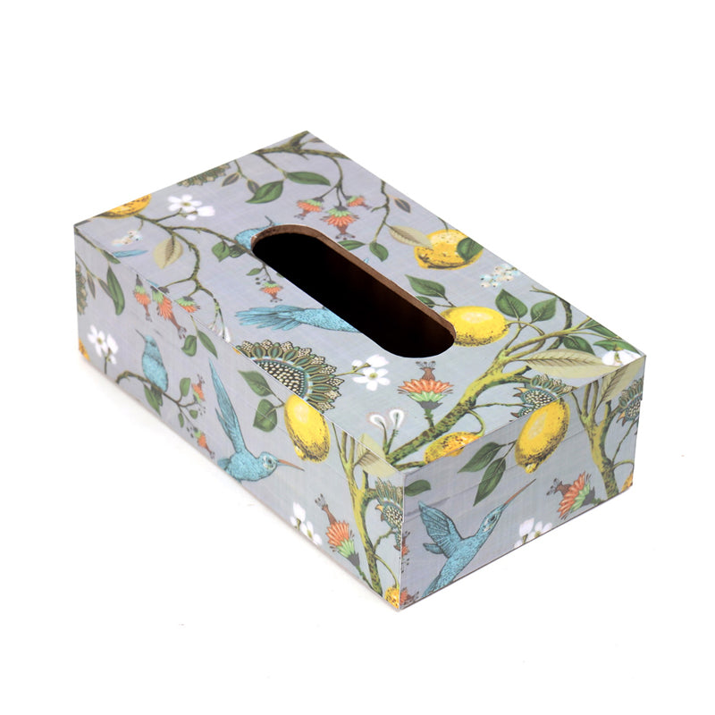 Buy Aksa Embossed Tissue Box Serving Tray from Vaaree