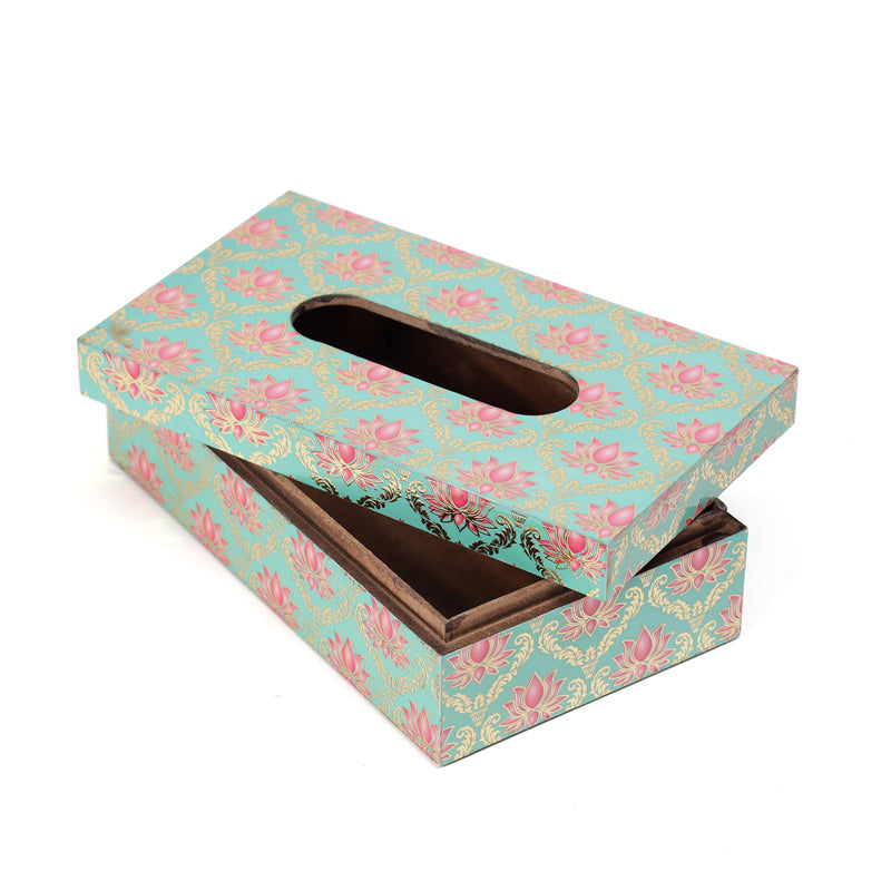 Buy Lily Love Wooden Tissue Box Tissue Holder from Vaaree