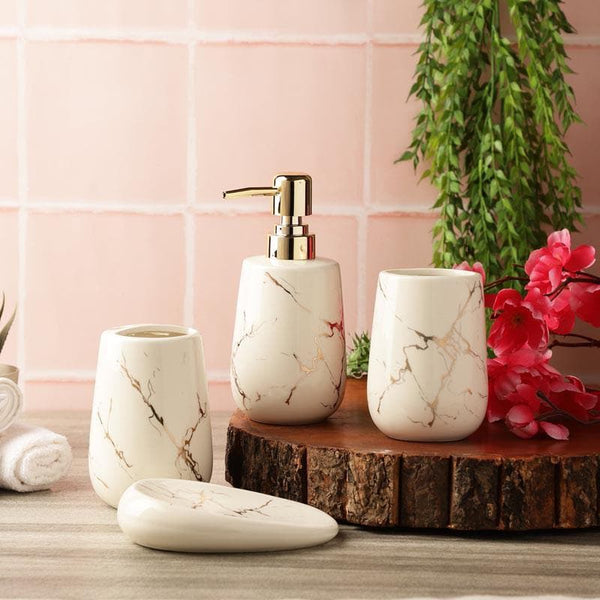 Buy Siroqa Bathroom Set - White at Vaaree online | Beautiful Accessories & Sets to choose from