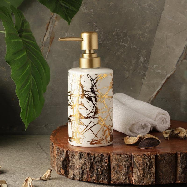 Buy Marble Scatter Soap Dispenser - White at Vaaree online | Beautiful Soap Dispenser to choose from