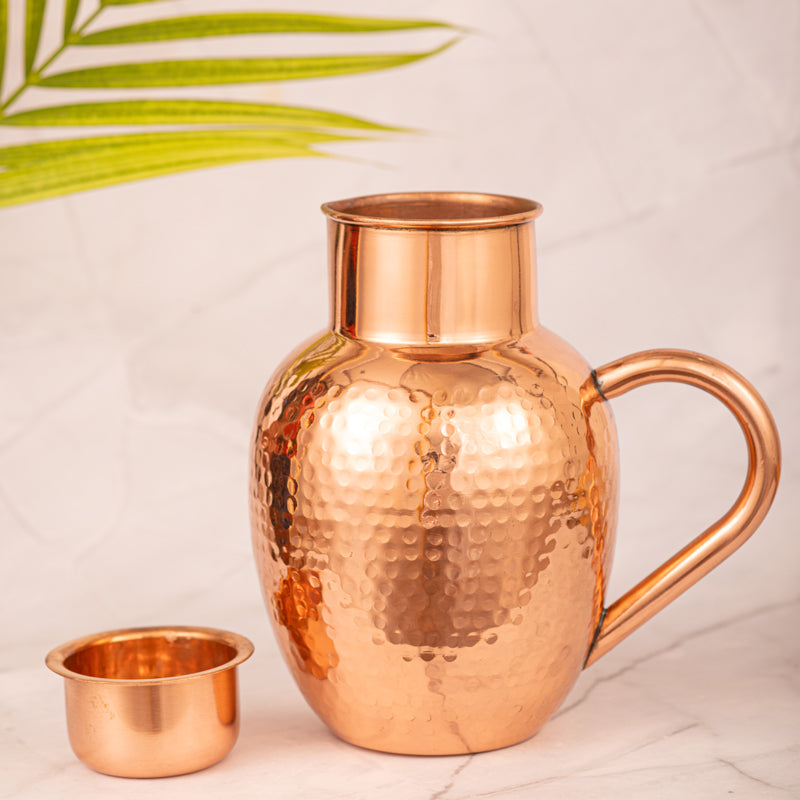 Buy Niama Apple Copper Jug Jug from Vaaree