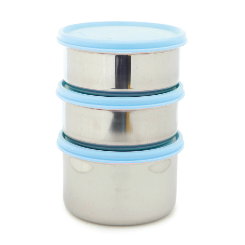 Buy Darian Blue Lunch Box (500 ml/350 ml) - Four Piece Set Tiffin Box & Storage Box from Vaaree