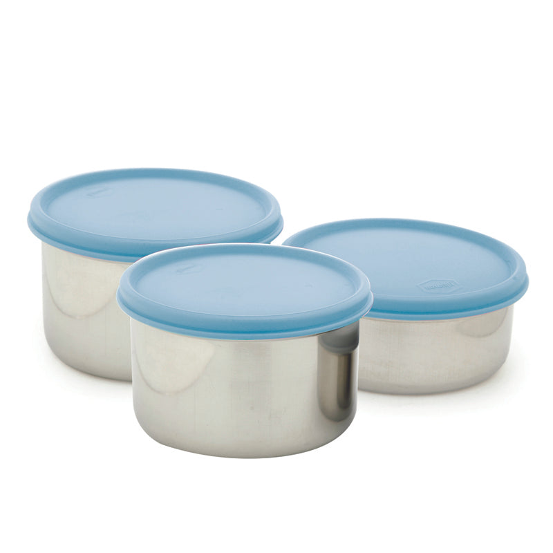 Buy Darian Blue Lunch Box (500 ml/350 ml) - Four Piece Set Tiffin Box & Storage Box from Vaaree