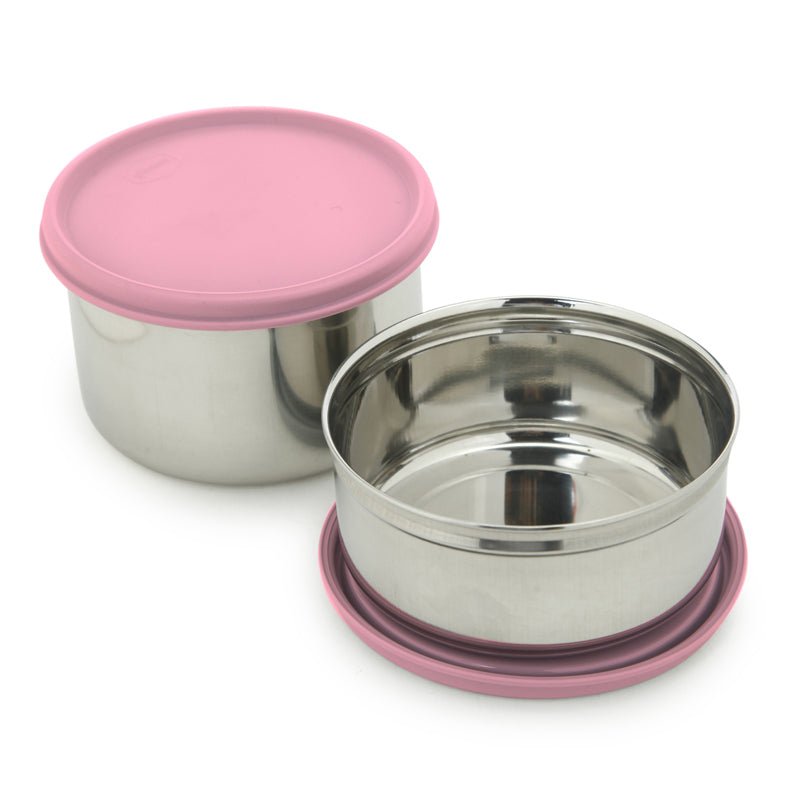 Buy Darian Pink Lunch Box (500 ml/350 ml) - Three Piece Set Tiffin Box & Storage Box from Vaaree