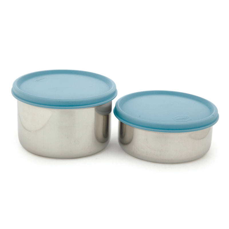 Buy Darian Blue Lunch Box (500 ml/350 ml) - Three Piece Set Tiffin Box & Storage Box from Vaaree