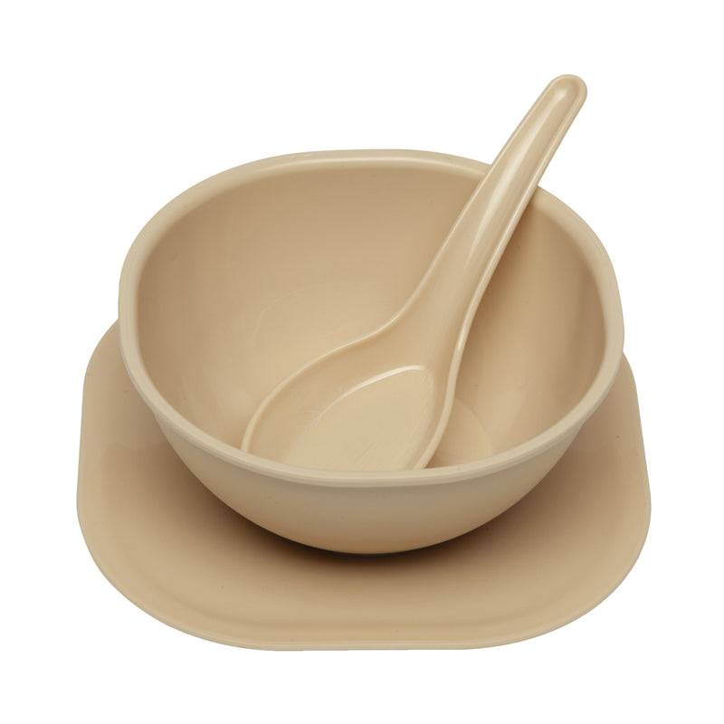 Buy Cesar 400 ml Soup Bowl (Beige) - Eighteen Piece Set Bowl from Vaaree