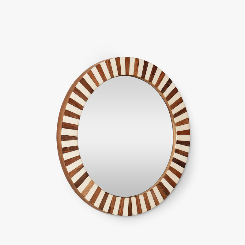 Buy Stripo Glam Wall Mirror Wall Mirror from Vaaree