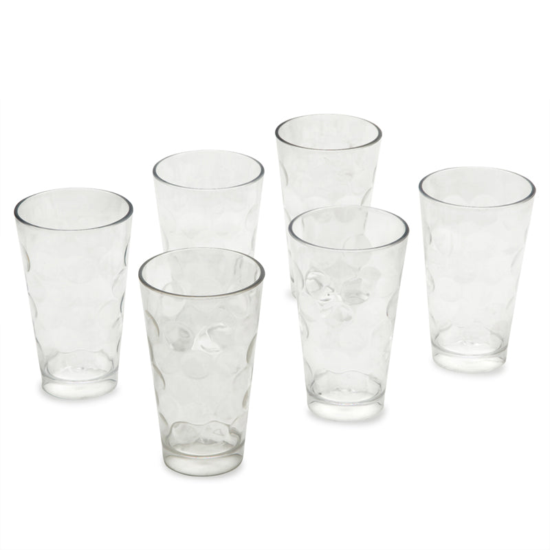 Buy Dixon Transparent Glass - Set Of Six Barware Set from Vaaree