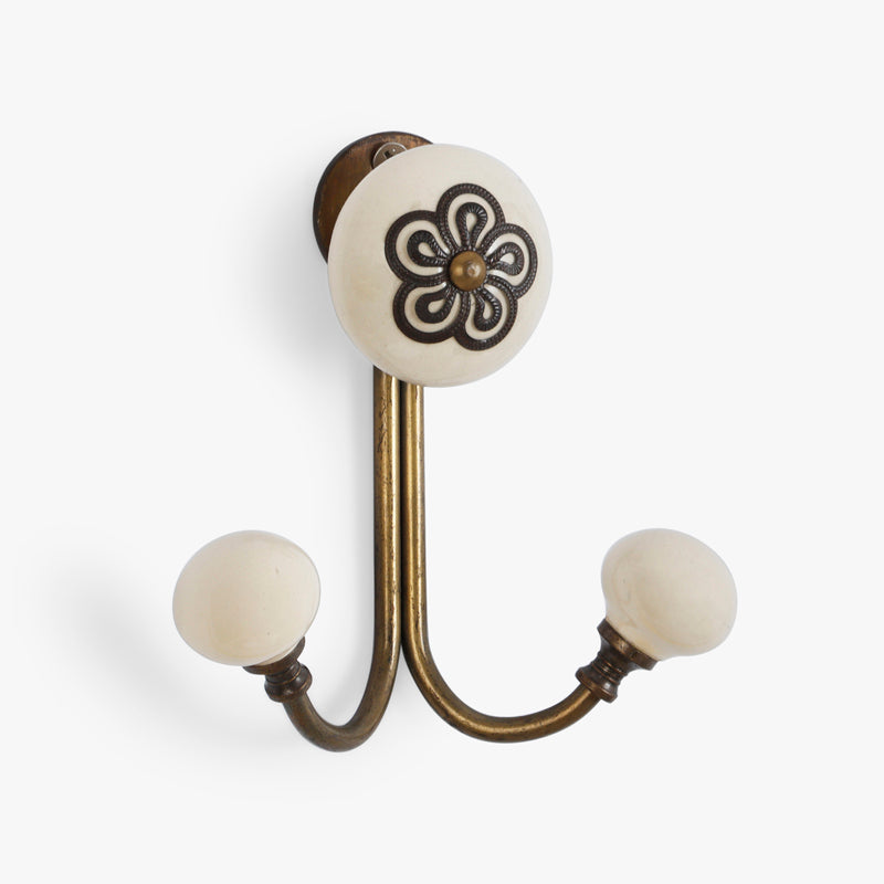 Buy Marya Floral Filigree Wall Hook Hooks & Key Holders from Vaaree