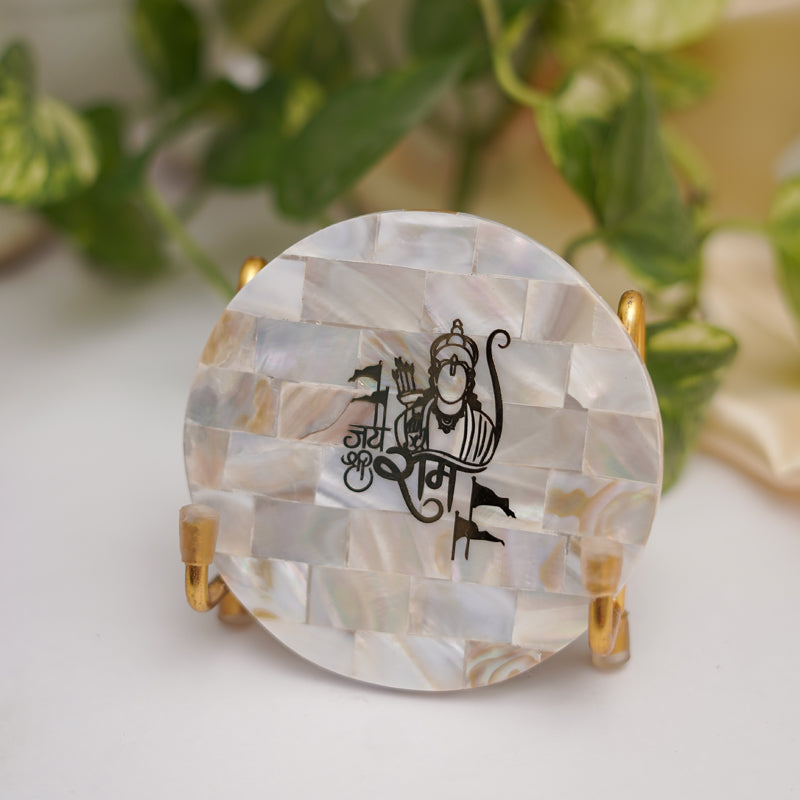 Buy Jai Shree Ram Mother Of Pearl Religious Accent Festive Accents from Vaaree