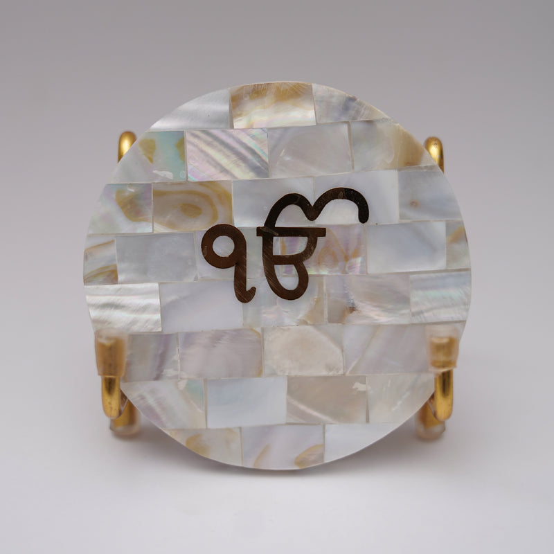 Buy Ik Onkar Mother Of Pearl Religious Accent Festive Accents from Vaaree