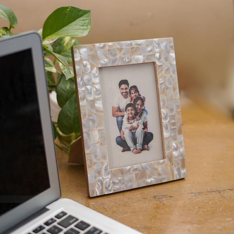 Buy Arvo Mother Of Prearl Table Photo Frame Photo Frames from Vaaree