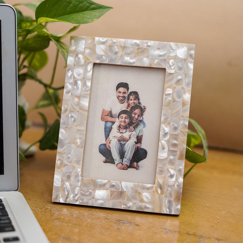 Buy Arvo Mother Of Prearl Table Photo Frame Photo Frames from Vaaree