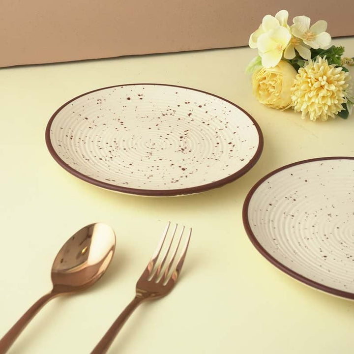 Buy Earthy Elegance Quarter Plate - Set Of Two at Vaaree online | Beautiful Quarter Plate to choose from
