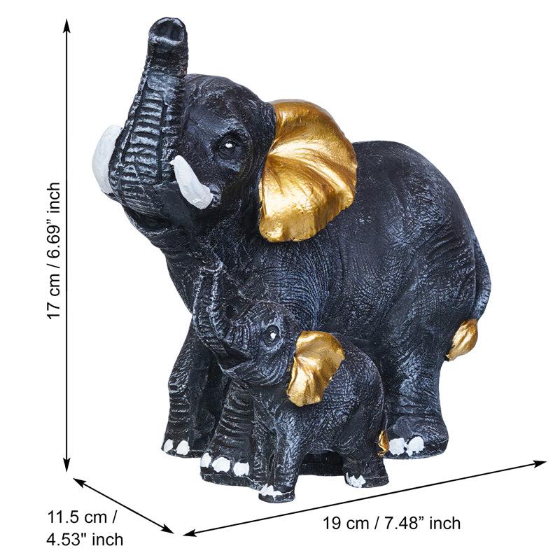 Buy Elephant Fam Jam Showpiece Showpieces from Vaaree