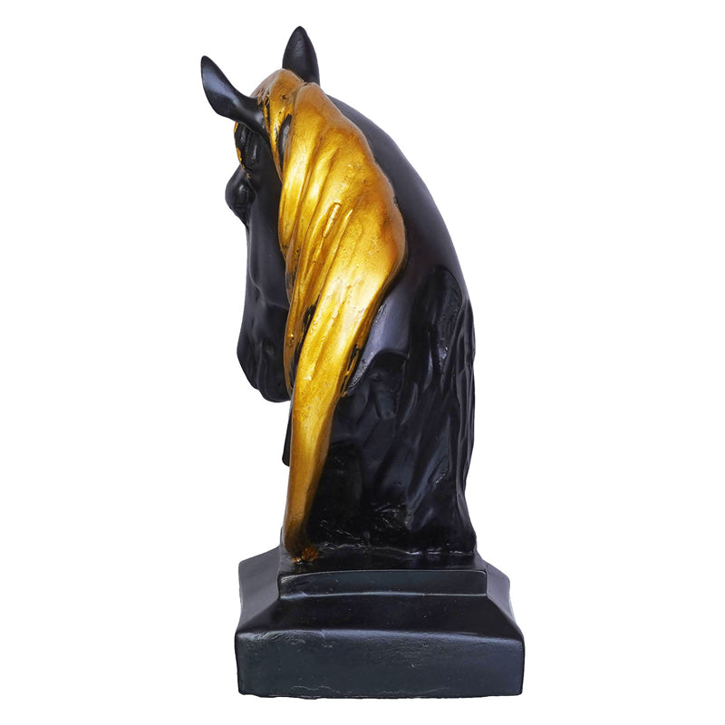 Buy Golden Stallion Head Showpiece Showpieces from Vaaree