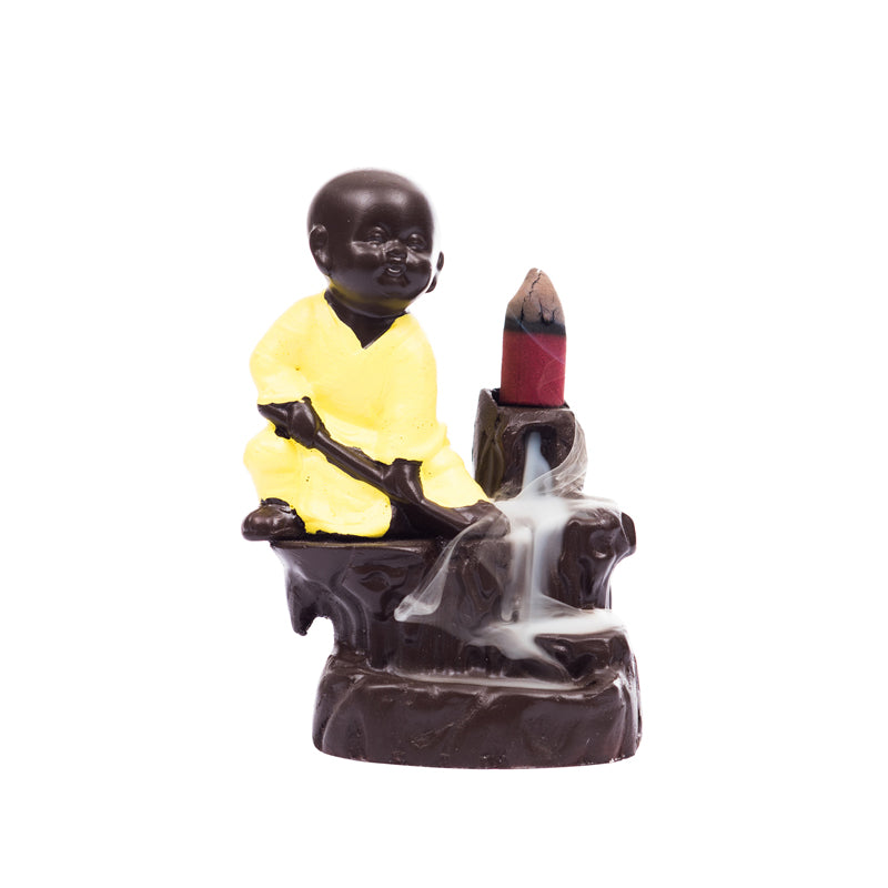 Showpieces - Buddha Monk Smoke Fountain