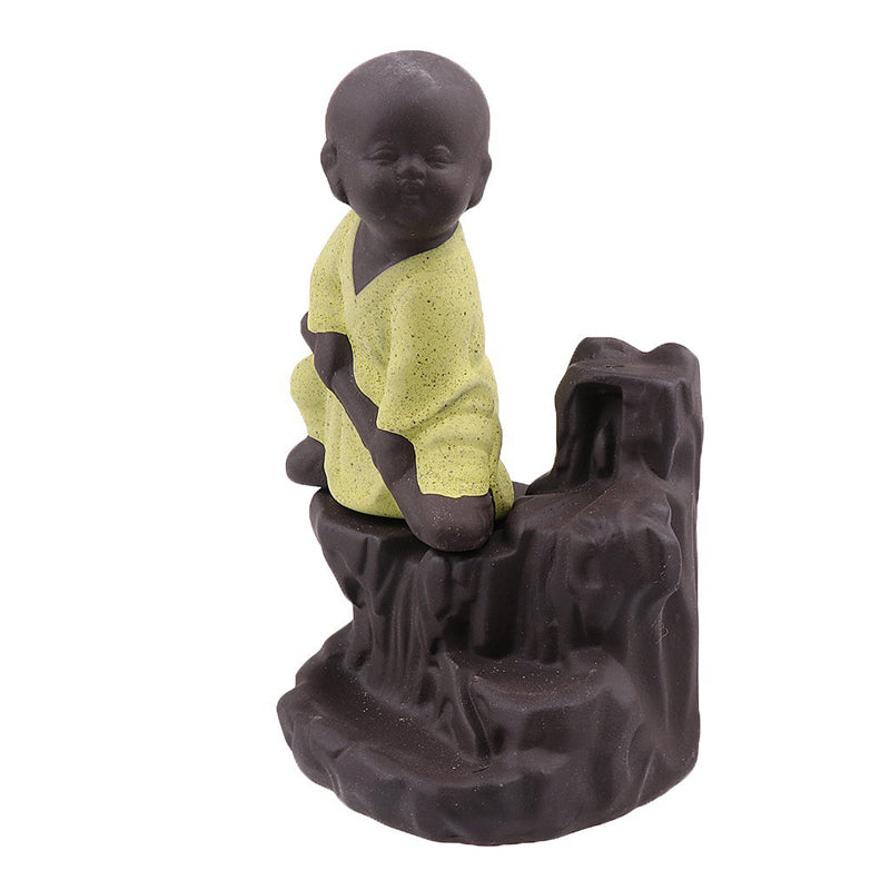 Showpieces - Buddha Monk Smoke Fountain