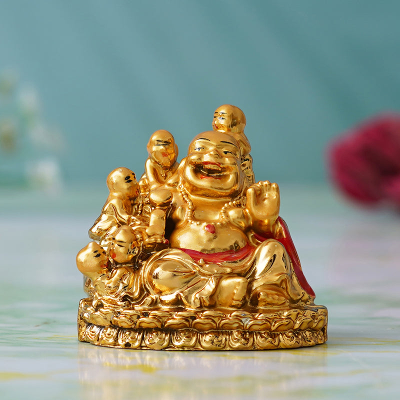 Showpieces - Laughing Buddha Play Showpiece