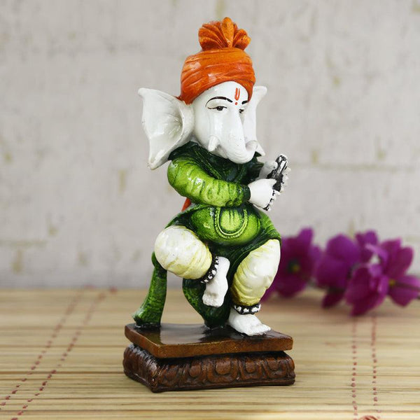 Buy Lord Ganesha Whimsy Dance Showpiece Idols & Sets from Vaaree