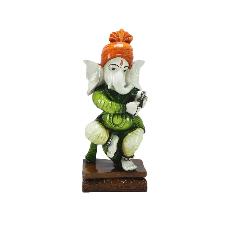 Buy Lord Ganesha Whimsy Dance Showpiece Idols & Sets from Vaaree