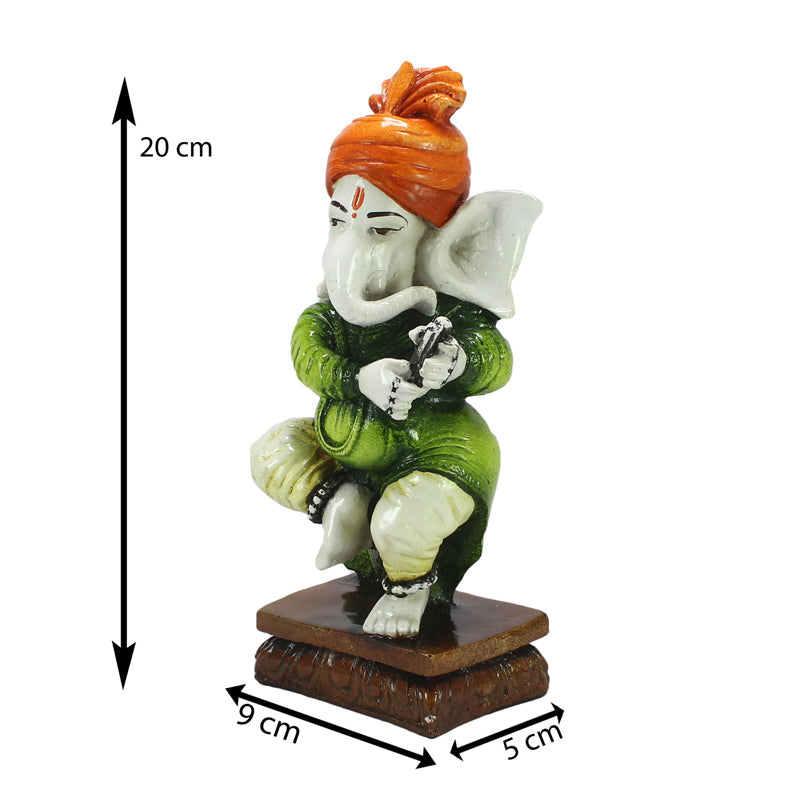 Buy Lord Ganesha Whimsy Dance Showpiece Idols & Sets from Vaaree