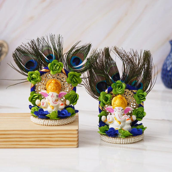 Buy Vakratund Mayoora Idol - Set Of Two Idols & Sets from Vaaree