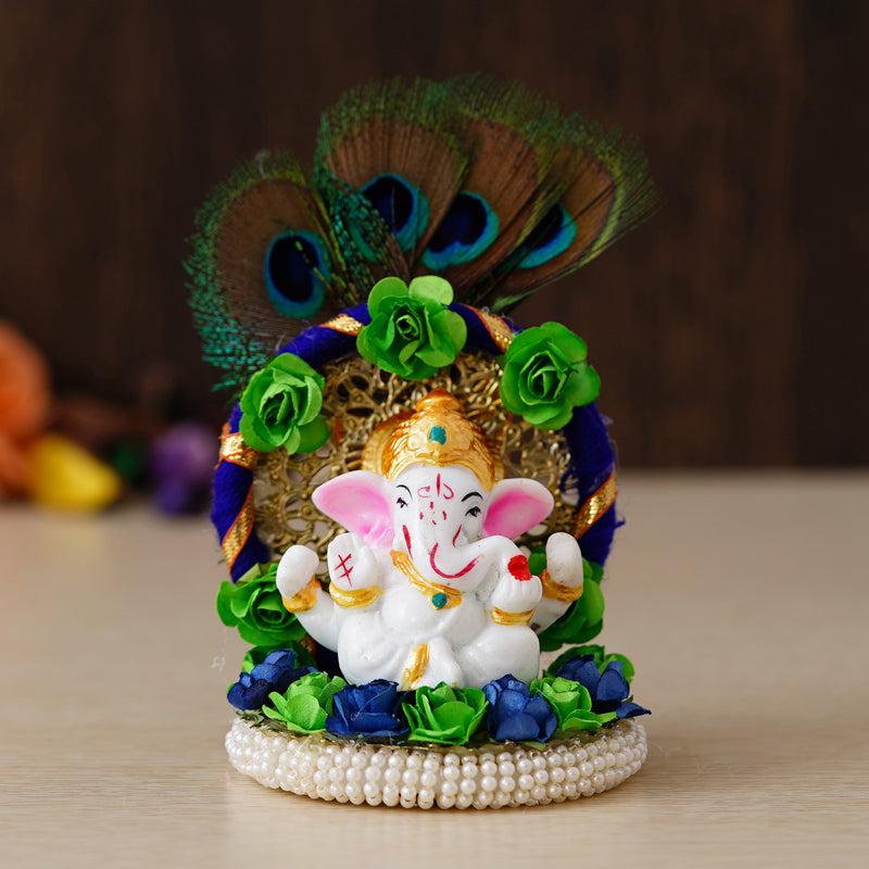 Buy Ganesha Mayoor Idol Idols & Sets from Vaaree