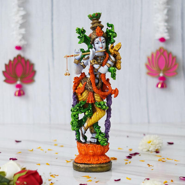 Buy Krishna Murali Idol - Multicolor Idols & Sets from Vaaree