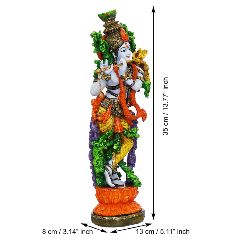 Buy Krishna Murali Idol - Multicolor Idols & Sets from Vaaree