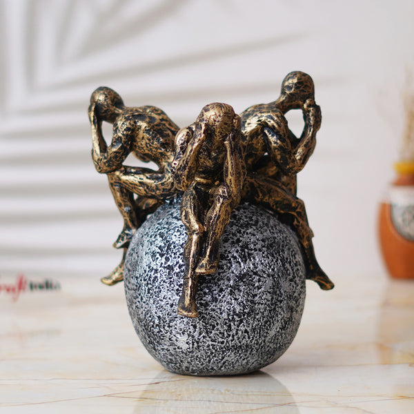 Buy Pondering Humankind Showpiece Showpieces from Vaaree