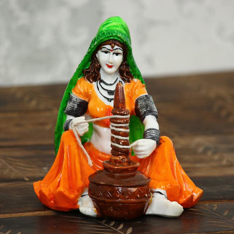 Buy Rajasthani Naari Chore Showpiece Showpieces from Vaaree