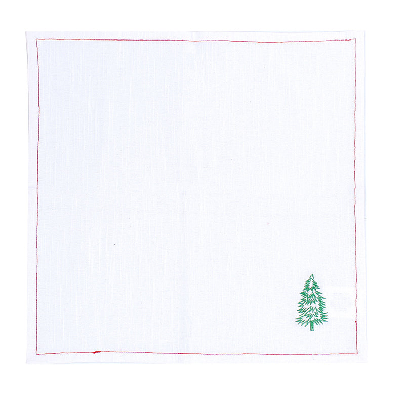 Buy Sparkling Tree Napkin - Off White Table Napkins from Vaaree