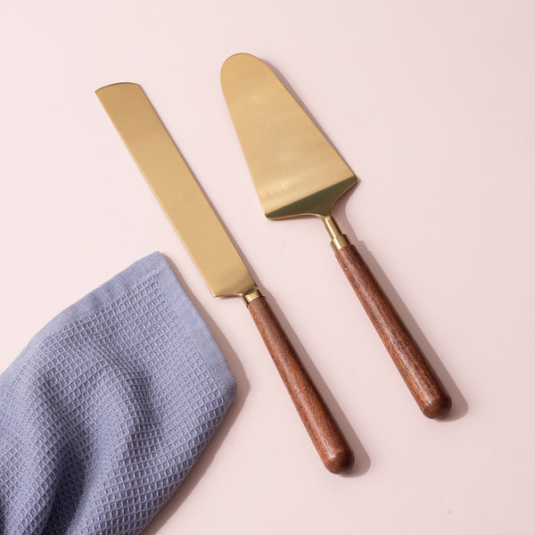 Buy Brawnie Cake Server - Set Of Two Cake Server from Vaaree