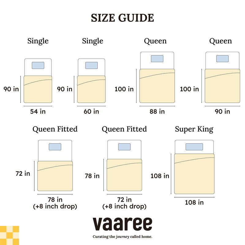 Buy Oakes Solid Bedsheet - Cloud Bedsheets from Vaaree