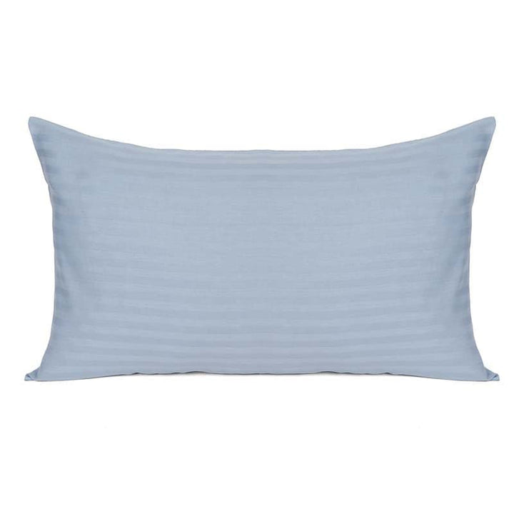 Buy Striped Wonder Pillow Cover (Jean Blue) - Set Of Two at Vaaree online | Beautiful Pillow Covers to choose from