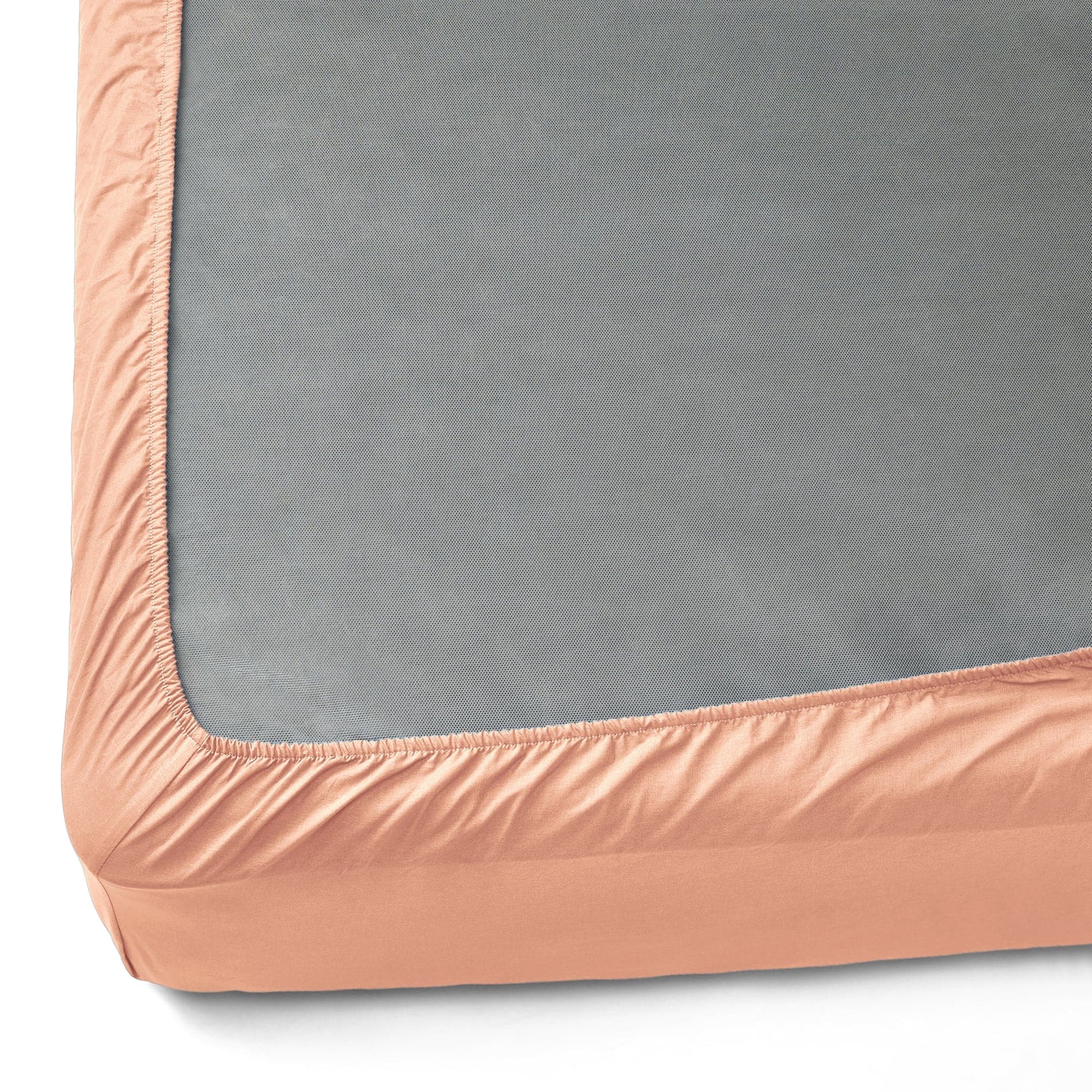 Buy Oakes Solid Bedsheet - Peach Bedsheets from Vaaree