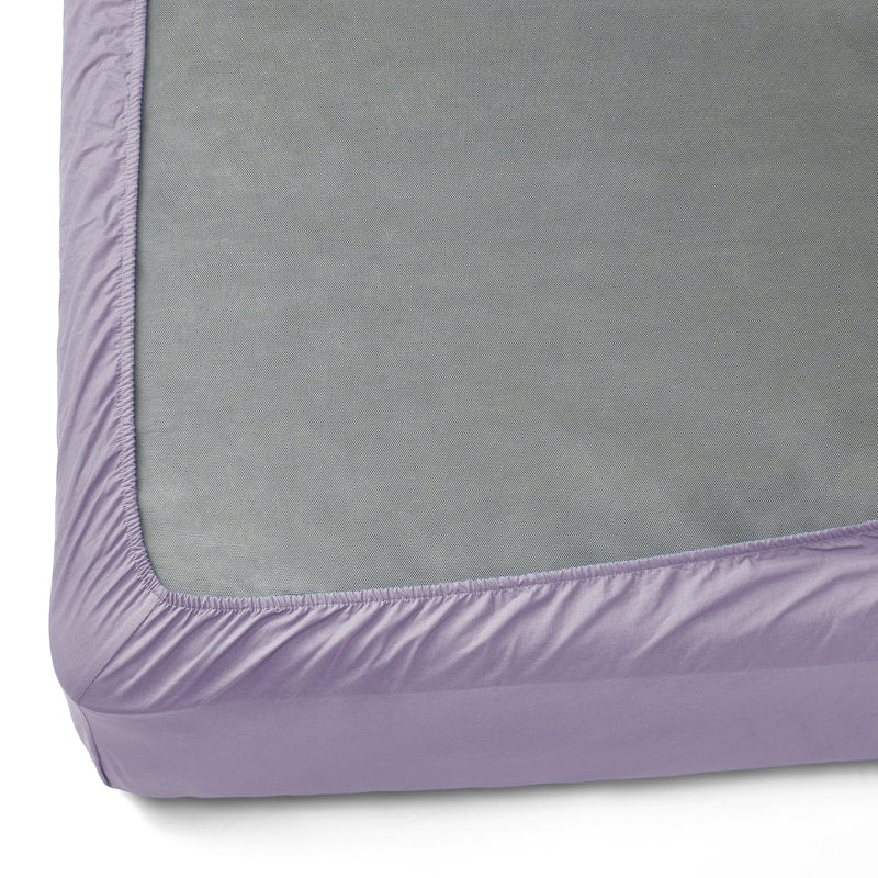 Buy Sybil Solid Bedsheet - Mauve Bedsheets from Vaaree